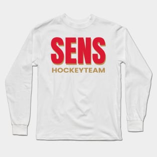 sens hockey team Long Sleeve T-Shirt